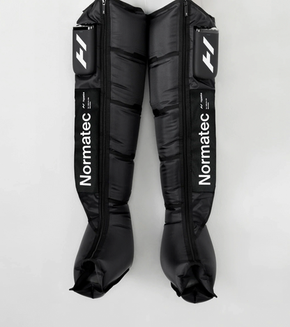 Pair of Normatec Elite leg boots